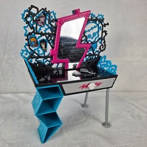 Monster High Doll Toy Furniture Frankie Stein Replacement Vanity Playset Desk
